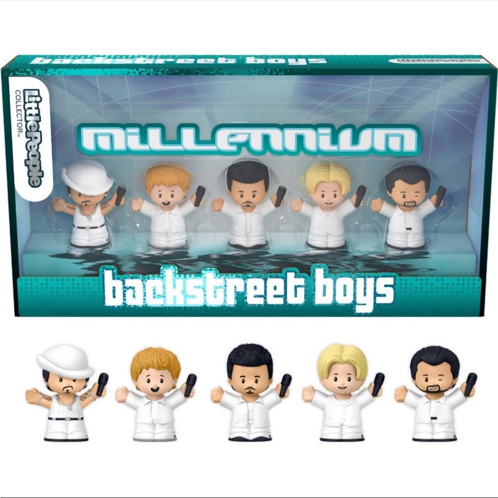 Backstreet Boys Little People Collector Special Edition Set with 5 Figures